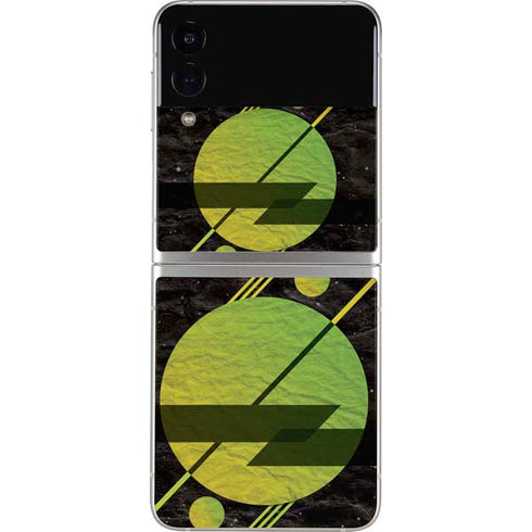Retro Space Galaxy Z Flip3 5G Skin