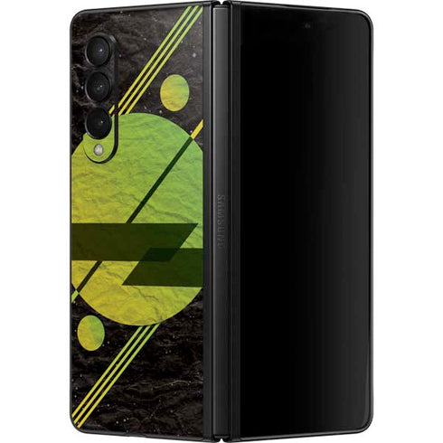 Retro Space Galaxy Z Fold3 5G Skin