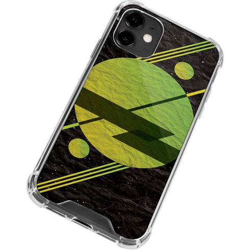 Retro Space iPhone 12 Clear Case