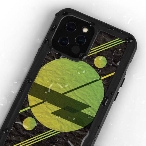 Retro Space iPhone 12 Pro Waterproof Case