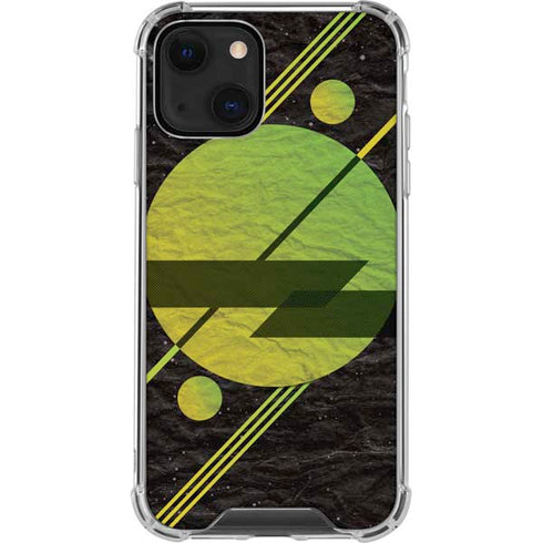 Retro Space iPhone 14 Clear Case