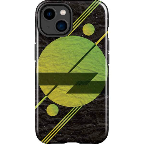 Retro Space iPhone 15 Plus Impact Case