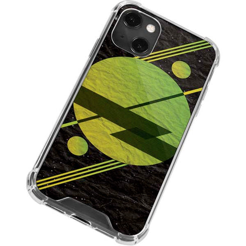 Retro Space iPhone 14 Plus Clear Case