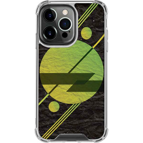 Retro Space iPhone 15 Pro Clear Case