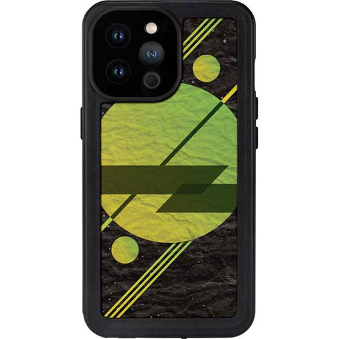Retro Space iPhone 14 Pro Max Waterproof Case