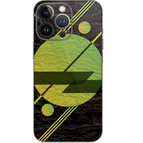 Retro Space iPhone 14 Pro Skin
