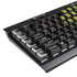 Retro Space K95 RGB PLATINUM Mechanical Gaming Keyboard Skin