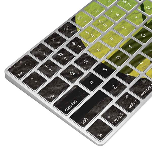 Retro Space Magic Keyboard Skin