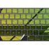 Retro Space Magic Keyboard with Numeric Keypad Skin