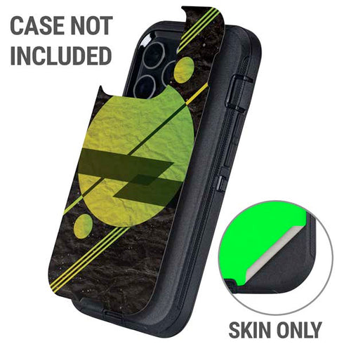 Retro Space Otterbox Defender iPhone Skin