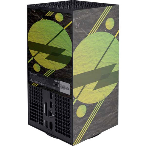 Retro Space Xbox Series X Console Skin
