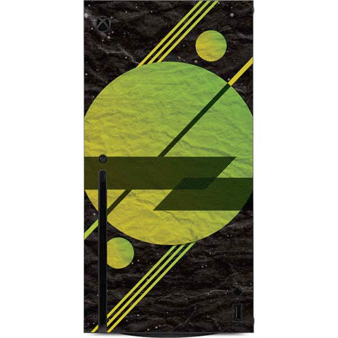 Retro Space Xbox Series X Console Skin