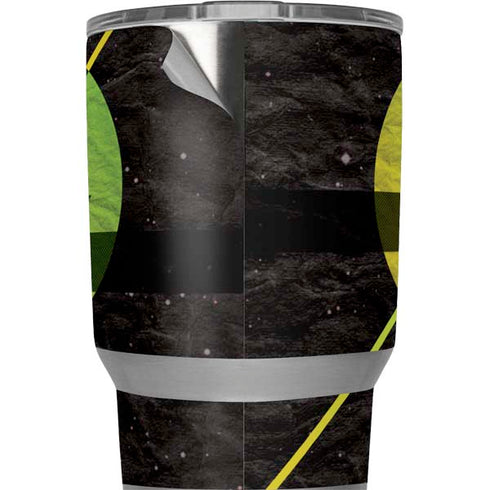 Retro Space Yeti 20oz Tumbler Skin