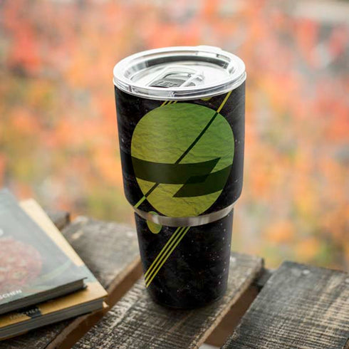 Retro Space Yeti 30oz Rambler Tumbler Skin