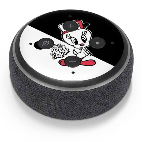 Looney Tunes Retro Tweety Bird Amazon Echo Dot Skin