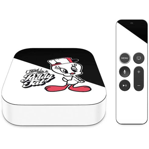 Looney Tunes Retro Tweety Bird Apple TV Skin