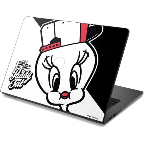 Looney Tunes Retro Tweety Bird Dell Chromebook Skin