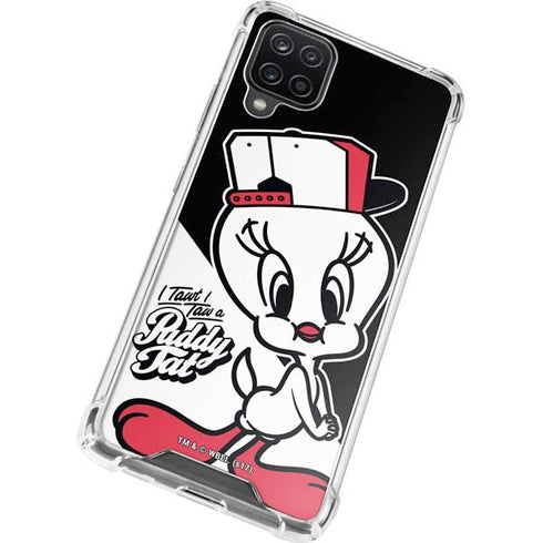 Looney Tunes Retro Tweety Bird Galaxy A12 Clear Case