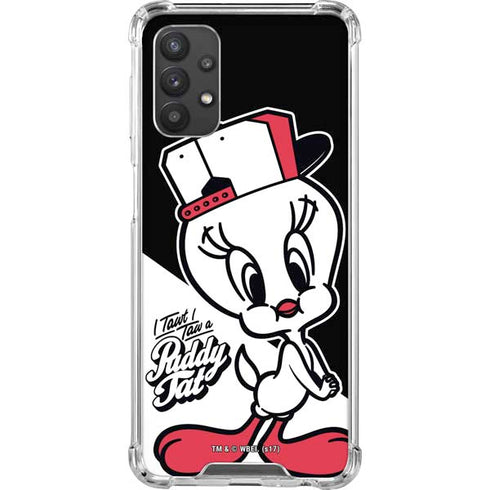Looney Tunes Retro Tweety Bird Galaxy A32 5G Clear Case