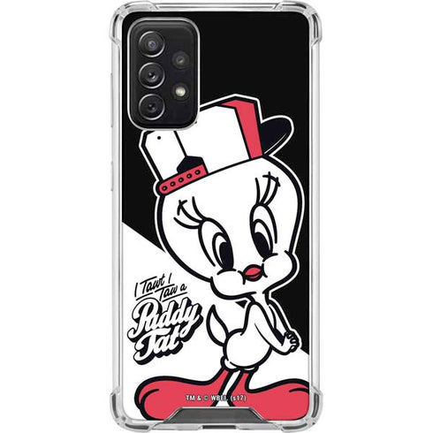 Looney Tunes Retro Tweety Bird Galaxy A72 5G Clear Case