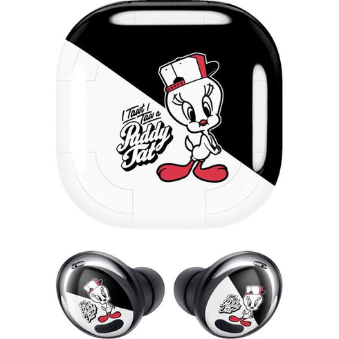 Looney Tunes Retro Tweety Bird Galaxy Buds Pro Skin