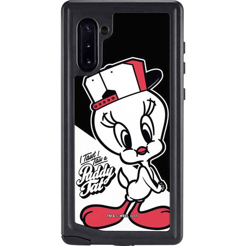 Looney Tunes Retro Tweety Bird Galaxy Note 10 Waterproof Case