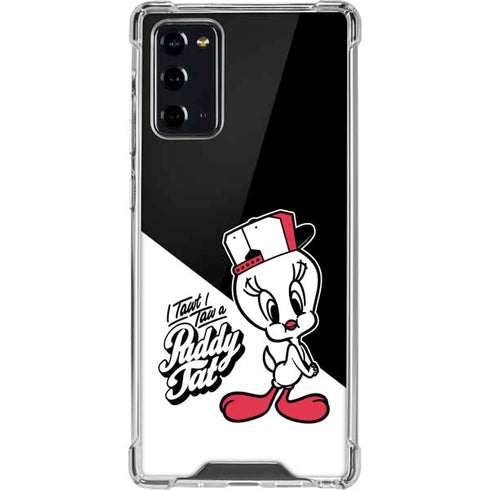 Looney Tunes Retro Tweety Bird Galaxy Note20 5G Clear Case