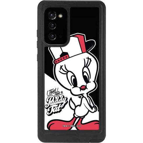 Looney Tunes Retro Tweety Bird Galaxy Note20 5G Waterproof Case
