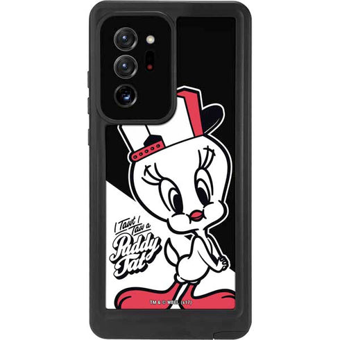 Looney Tunes Retro Tweety Bird Galaxy Note20 Ultra 5G Waterproof Case
