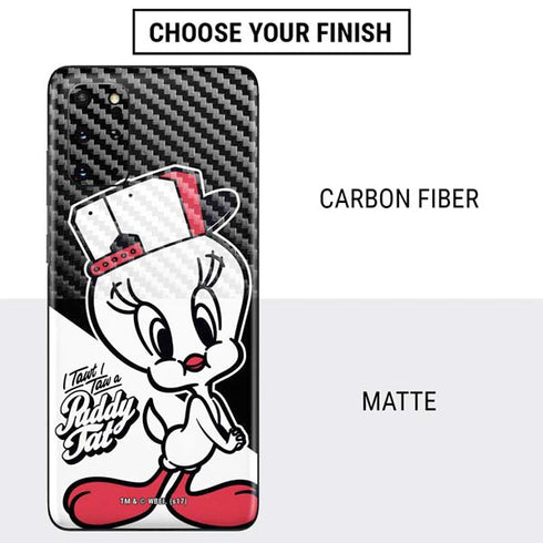 Looney Tunes Retro Tweety Bird Galaxy S20 Plus Skin