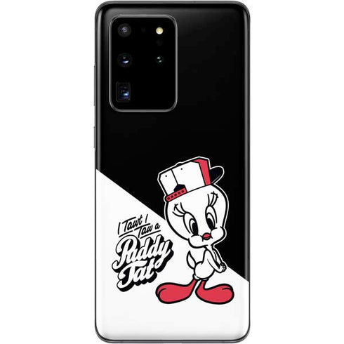 Looney Tunes Retro Tweety Bird Galaxy S20 Ultra 5G Skin