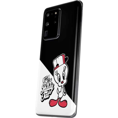 Looney Tunes Retro Tweety Bird Galaxy S20 Ultra 5G Skin