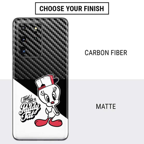 Looney Tunes Retro Tweety Bird Galaxy S20 Ultra 5G Skin