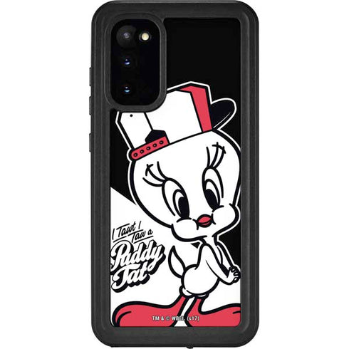 Looney Tunes Retro Tweety Bird Galaxy S20 Waterproof Case