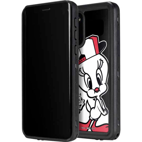 Looney Tunes Retro Tweety Bird Galaxy S20 Waterproof Case