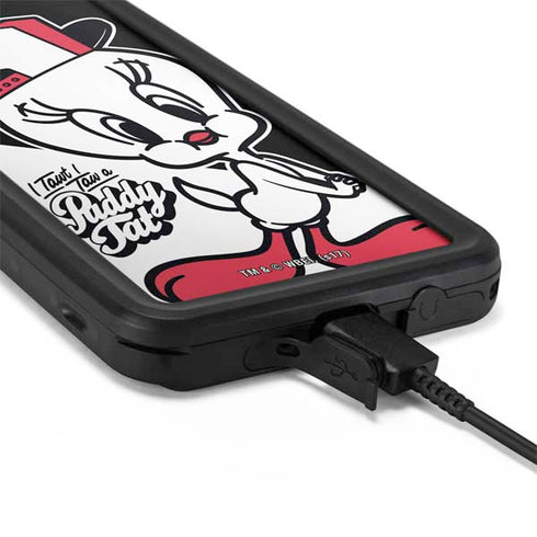 Looney Tunes Retro Tweety Bird Galaxy S20 Waterproof Case