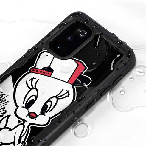 Looney Tunes Retro Tweety Bird Galaxy S20 Waterproof Case