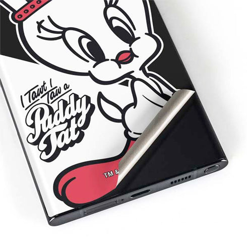 Looney Tunes Retro Tweety Bird Galaxy S22 Ultra Skin