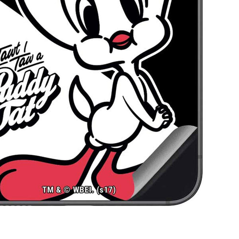 Looney Tunes Retro Tweety Bird Galaxy S23 FE Skin