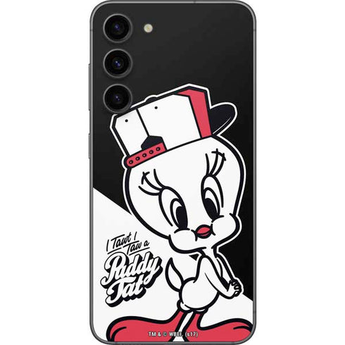 Looney Tunes Retro Tweety Bird Galaxy S23 Plus Skin