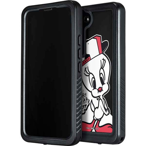 Looney Tunes Retro Tweety Bird Galaxy S23 Plus Waterproof Case