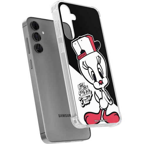 Looney Tunes Retro Tweety Bird Galaxy S24 Plus Clear Case