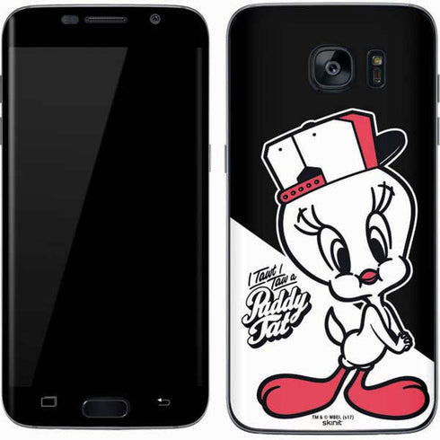 Looney Tunes Retro Tweety Bird Galaxy S7 Skin