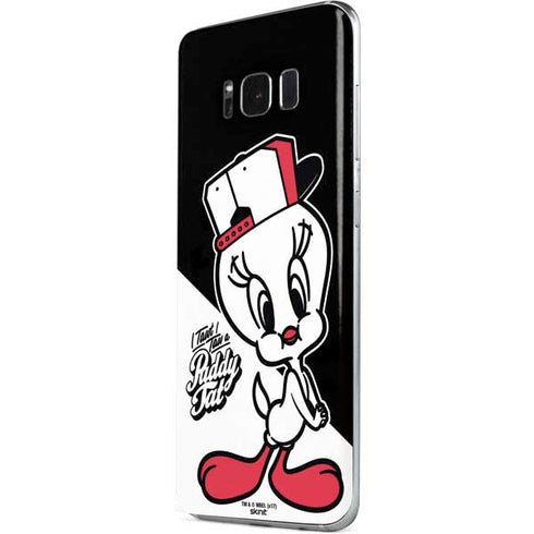 Looney Tunes Retro Tweety Bird Galaxy S8 Plus Skin