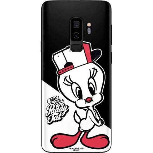 Looney Tunes Retro Tweety Bird Galaxy S9 Plus Skin