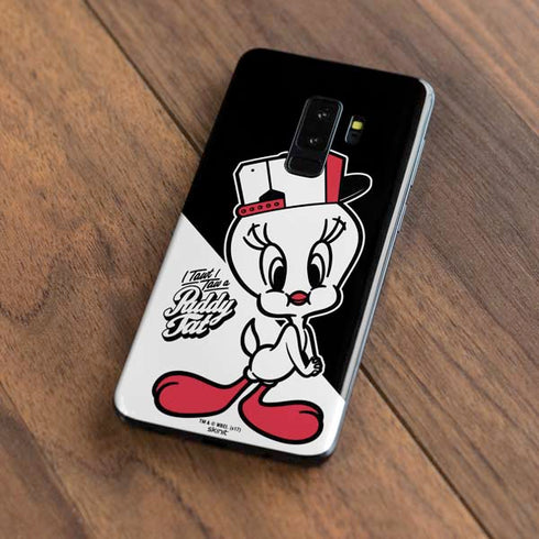 Looney Tunes Retro Tweety Bird Galaxy S9 Plus Skin