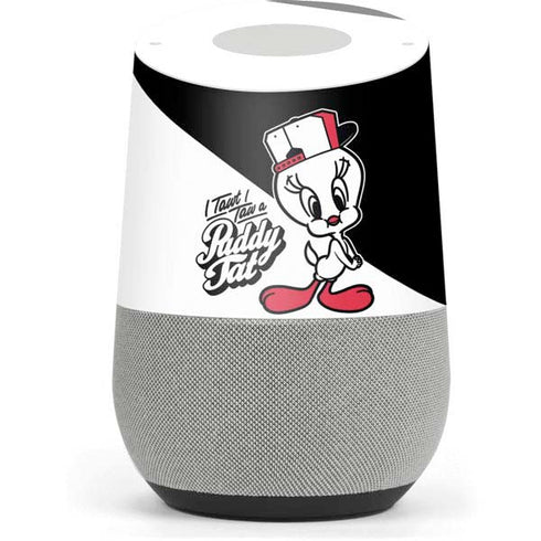 Looney Tunes Retro Tweety Bird Google Home Skin