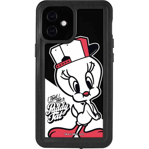 Looney Tunes Retro Tweety Bird iPhone 12 Mini Waterproof Case
