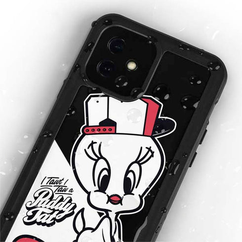 Looney Tunes Retro Tweety Bird iPhone 12 Mini Waterproof Case