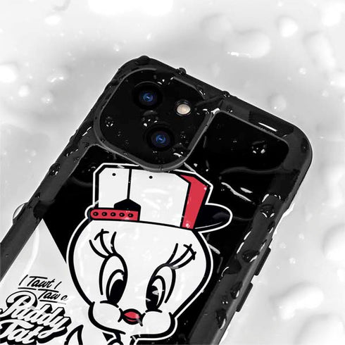 Looney Tunes Retro Tweety Bird iPhone 13 Mini Waterproof Case